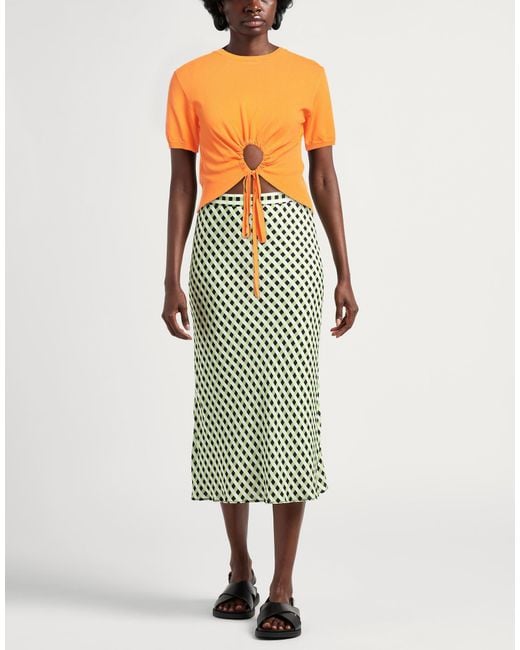 Kaos Orange Top Viscose, Polyamide