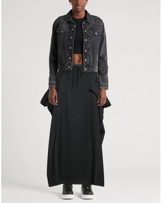 Y-3 Black Maxi Skirt