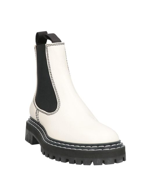Proenza Schouler Black Ankle Boots