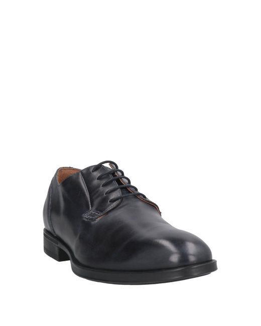Nero Giardini Gray Lace-Up Shoes Leather for men