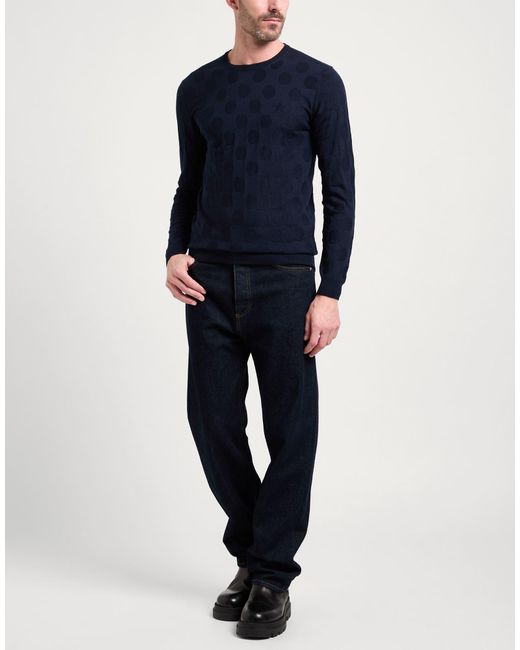Daniele Alessandrini Blue Sweater for men