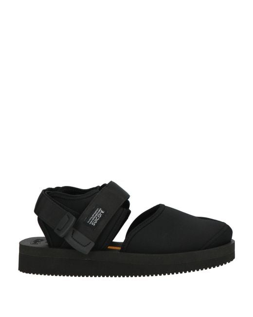 Suicoke Black Ballet Flats