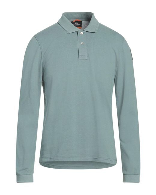 Parajumpers Blue Polo Shirt for men