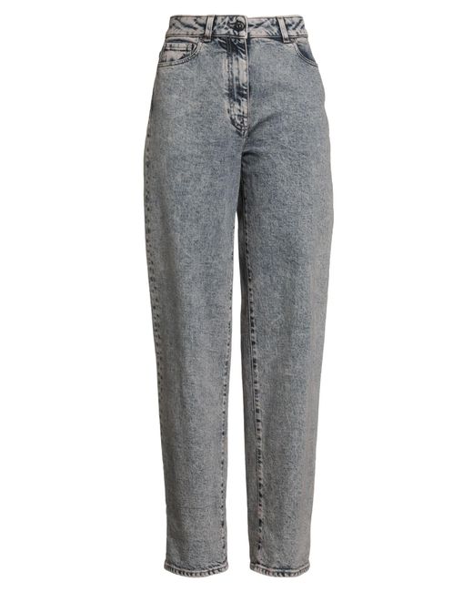 Peserico Gray Jeans Cotton, Elastane