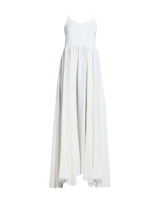 Grifoni White Maxi Dress