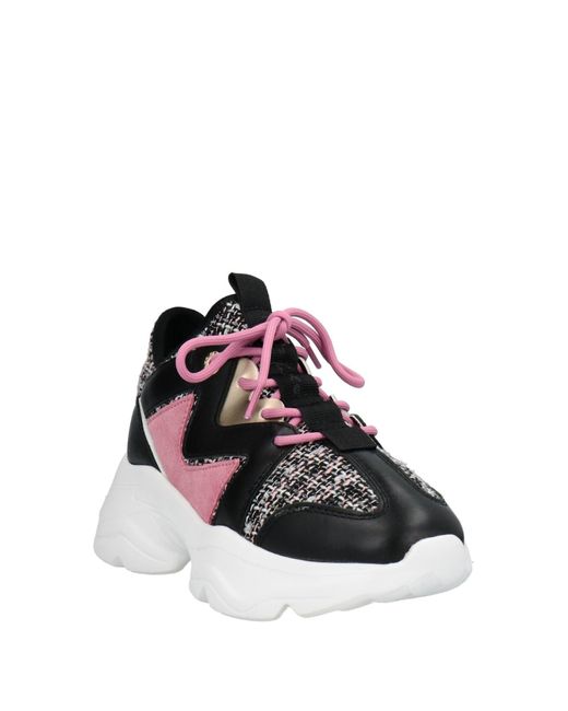 Manila Grace Black Trainers