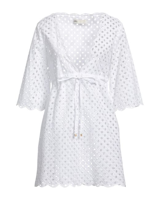 Tory Burch White Mini-Kleid