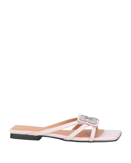 Ganni Pink Sandals
