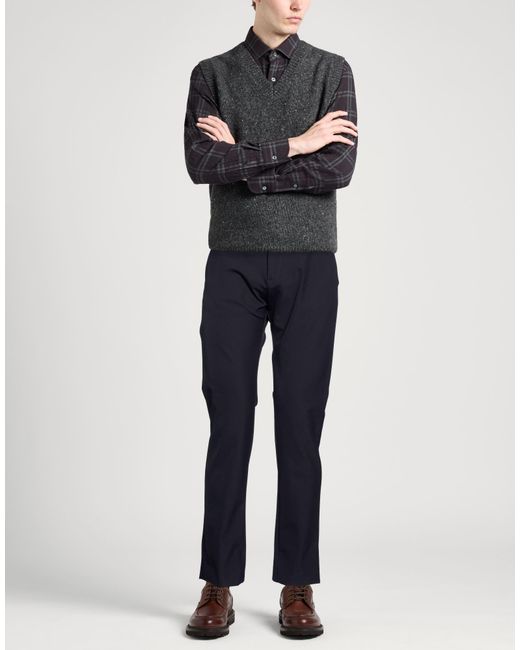 Paul & Shark Blue Midnight Pants Nylon, Elastane for men