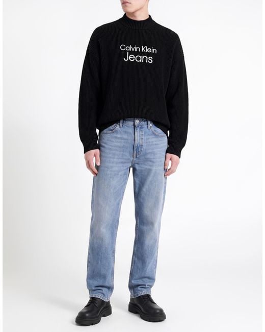 Pullover di Calvin Klein in Black da Uomo