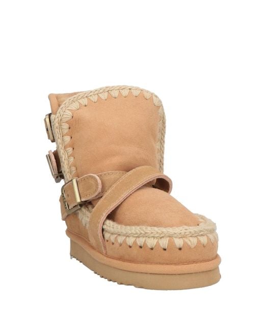 Mou Natural Ankle Boots