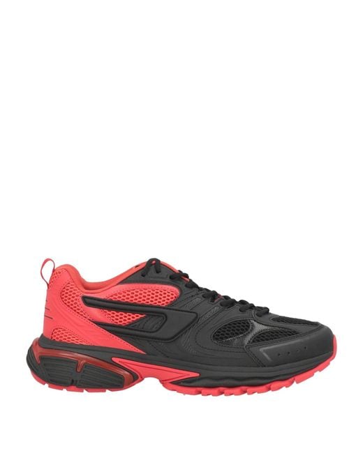 DIESEL Red Sneakers for men