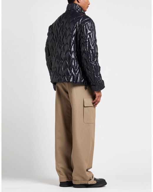 MSGM Black Puffer Polyester, Polyamide, Polypropylene for men