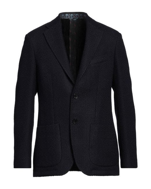 Etro Blue Blazer for men