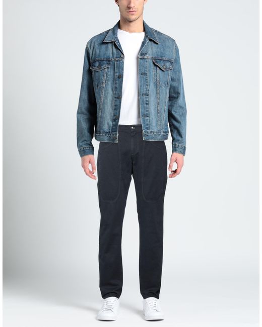 Jeckerson Blue Trouser for men