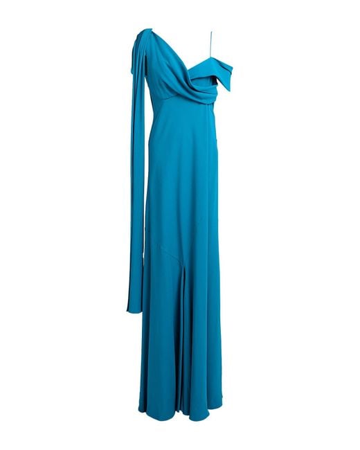 Alberta Ferretti Blue Maxi Dress