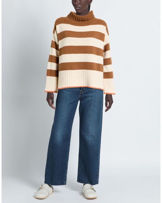 Aragona Brown Turtlenecks
