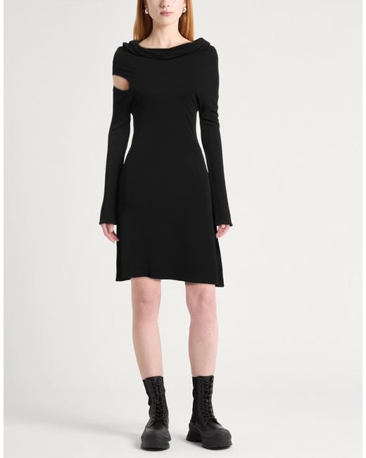 Courreges Black Mini Dress