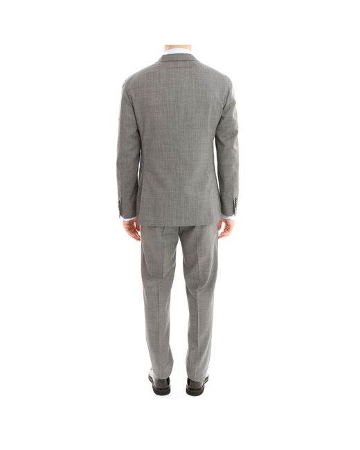 Traje Boglioli de hombre de color Gray