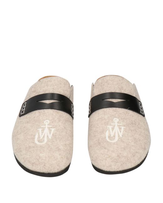 J.W. Anderson White Mules & Clogs for men