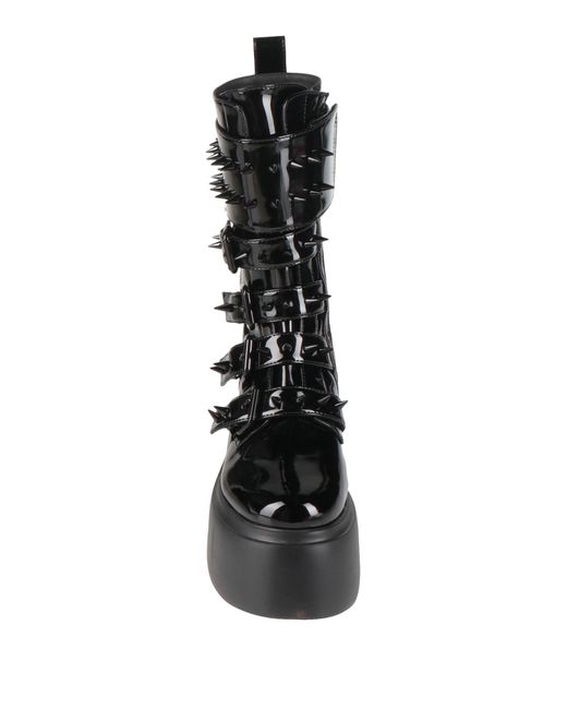 Le Silla Black Boot Leather
