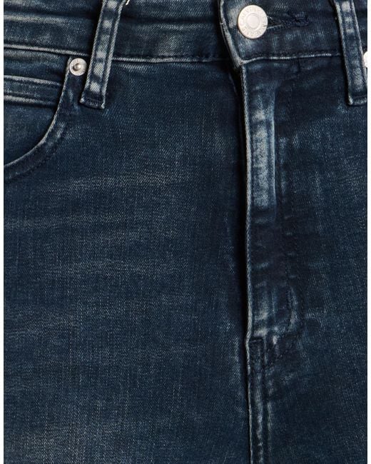 Calvin Klein Blue Midnight Jeans Cotton, Polyester, Elastane