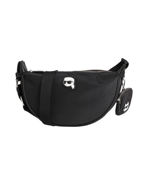 Karl Lagerfeld Black Cross-Body Bags