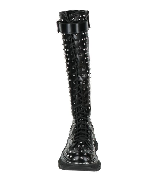McQueen Black Boots