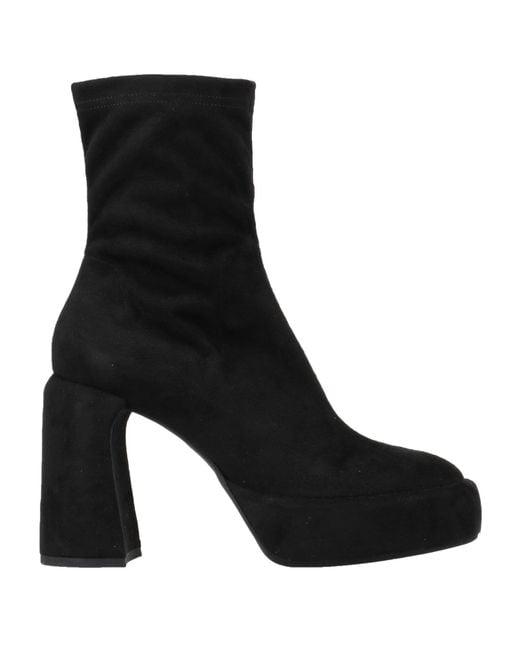 Elena Iachi Black Ankle Boots