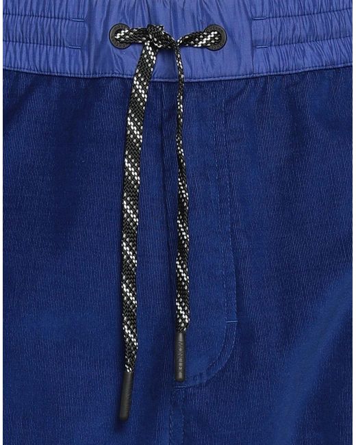 3 MONCLER GRENOBLE Blue Trouser for men
