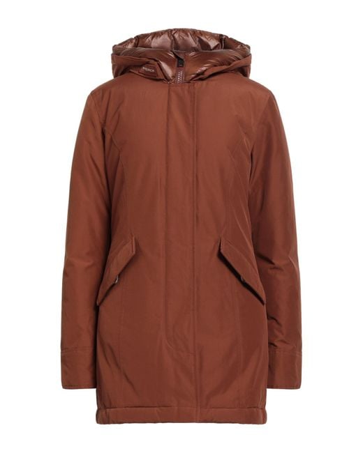 Woolrich Brown Puffer