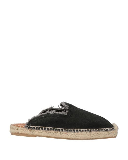 Alohas Black Espadrilles Textile Fibers