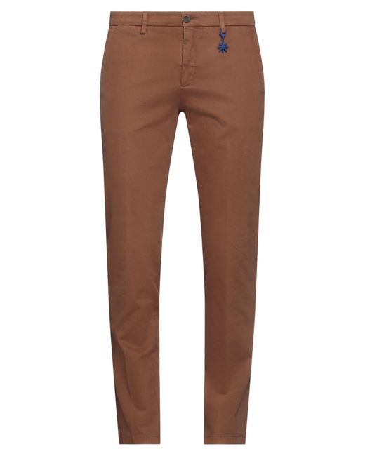 Manuel Ritz Brown Pants for men