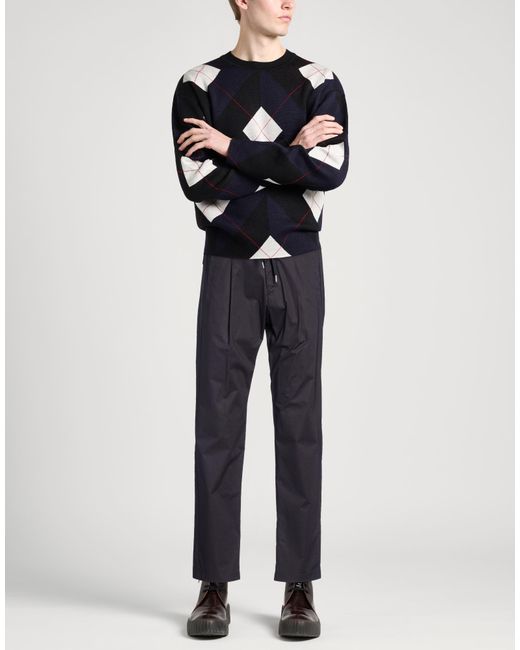 Herno Blue Pants for men