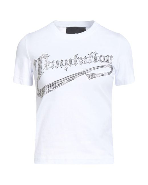John Richmond White T-Shirt Cotton