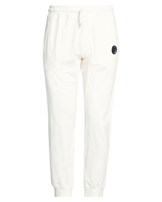 C P Company White Pants for men