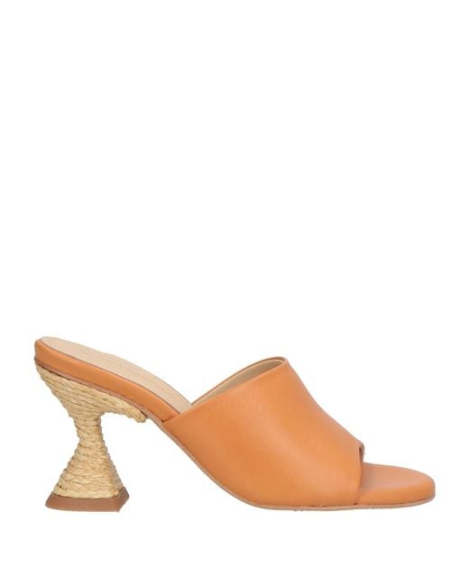 Paloma Barceló Brown Sandals