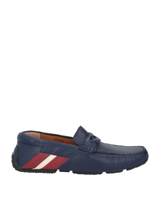 Bally Blue Loafers Leather for men