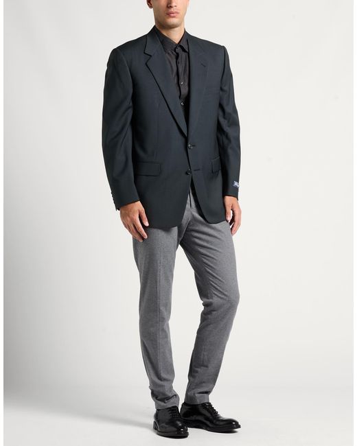 Burberry Black Blazer Wool for men