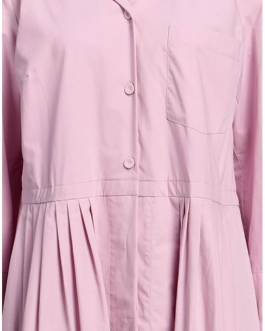 ODEEH Pink Midi Dress