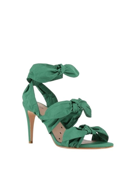 Red(v) Green Sandals
