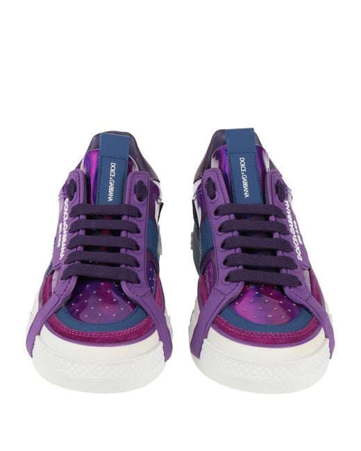Dolce & Gabbana Purple Trainers