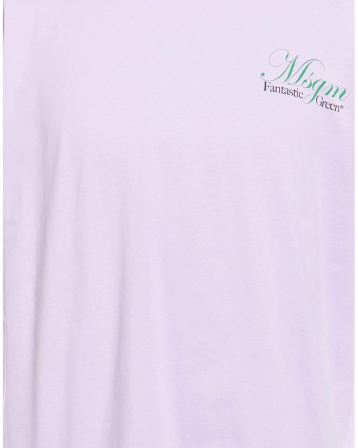 MSGM T-shirts in Purple für Herren