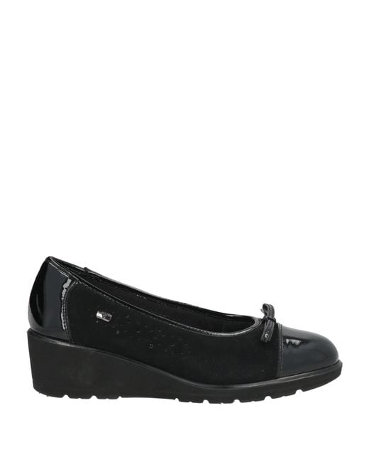 Valleverde Black Pumps Leather