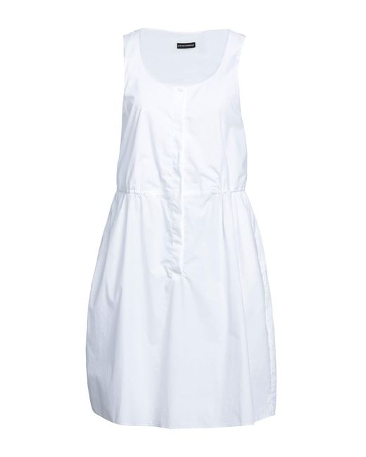 Vestito Midi di Emporio Armani in White
