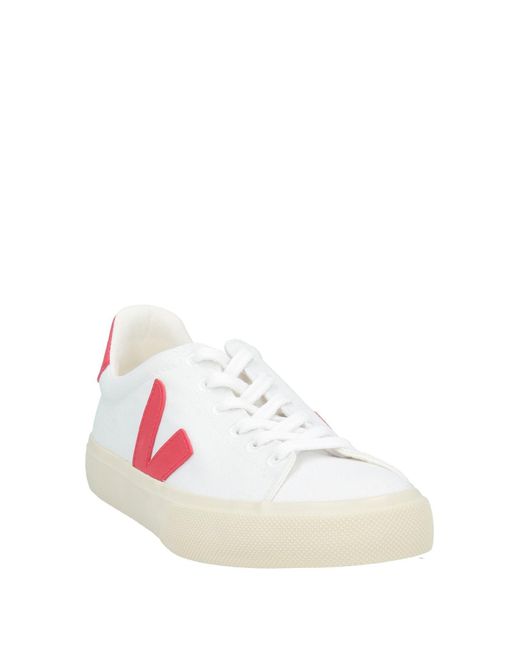 Veja Pink Sneakers Textile Fibers