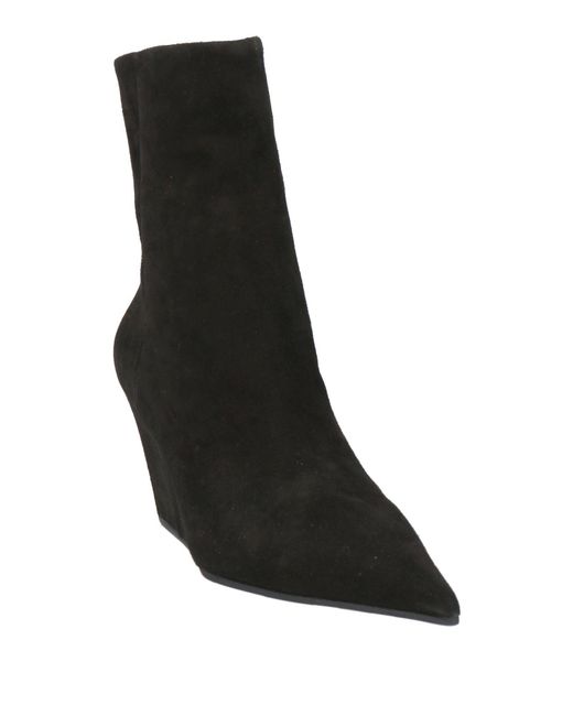 Vic Matié Black Ankle Boots Leather