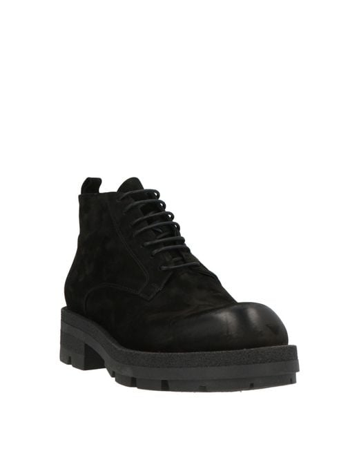 FRU.IT Black Ankle Boots Leather