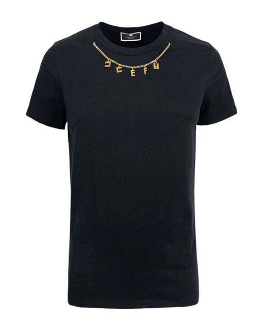 T-shirt di Elisabetta Franchi in Black