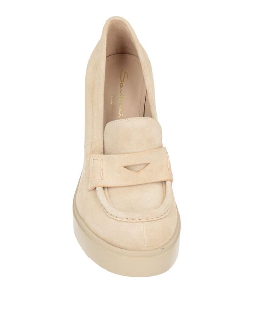 Santoni Natural Loafer